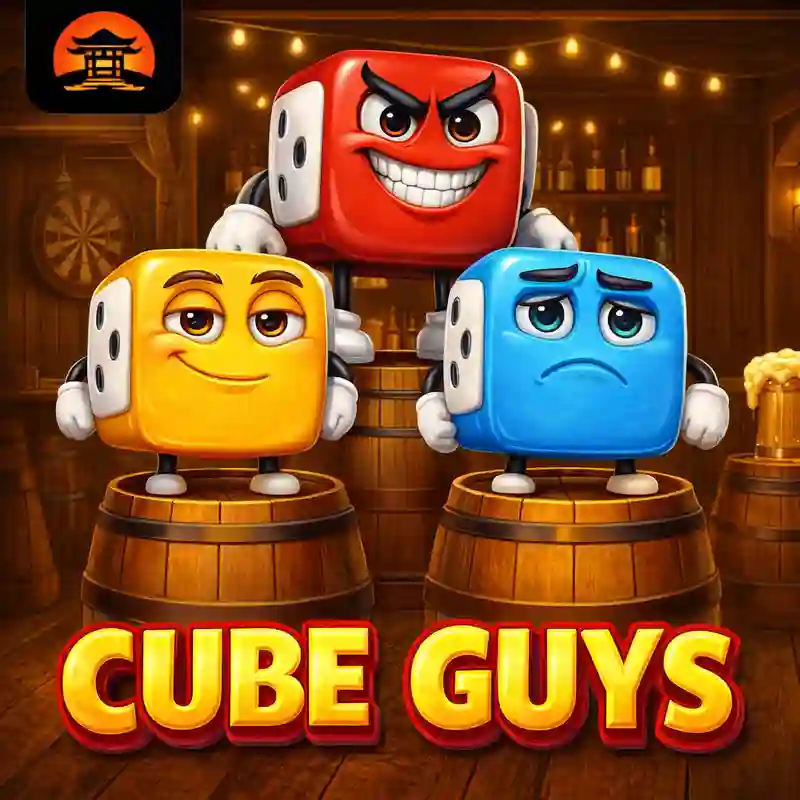 Cube Guys casino slot game by blackjackbet